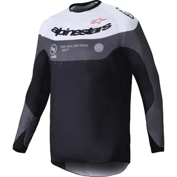 Moto dres Dres PRO-DURA, ALPINESTARS (černá/bílá) 2026 (Velikost: XL)