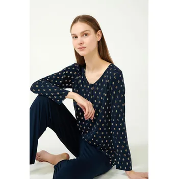 Dámské pyžamo Vamp Pyžamo se zlatým potiskem 21011