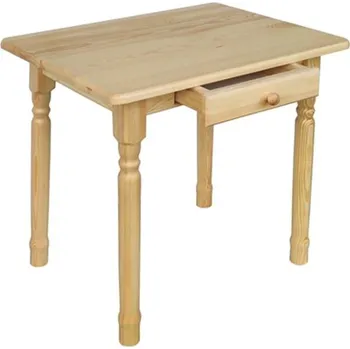 Jídelní stůl Jídelní stůl z masivu MET ST06 120x60 cm SKLADEM bez povrchové úpravy Rozměr stolu: 120x60 cm