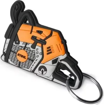 Kryt na klíče STIHL (04216000029) (Kryt na klíče STIHL ve tvaru motorové pily v typických barvách firmy STIHL, tloušťka cca 1 cm, vyrobeno z PVC.)