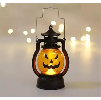Lucerna Mini LED lucerna na HALLOWEEN - DÝNĚ - Oranžová (Značka: GUANGDONG )