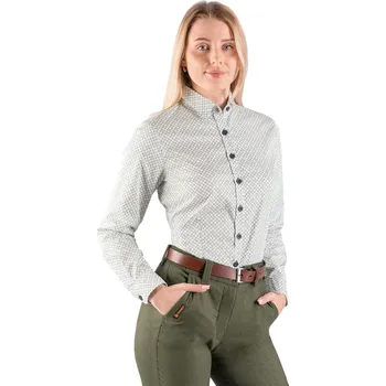 Dámská košile TAGART Dámská lovecká košile Tagart Deerland s motivem jelena 2XL BÍLÁ