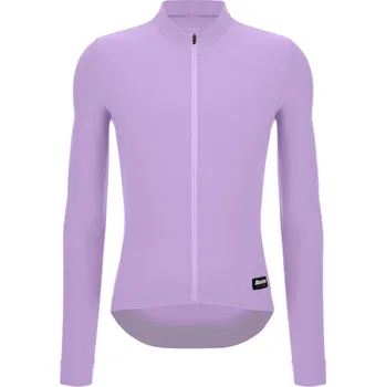 cyklistický dres UNISEX Dres s dlouhým rukávem SANTINI RTR Pink - L