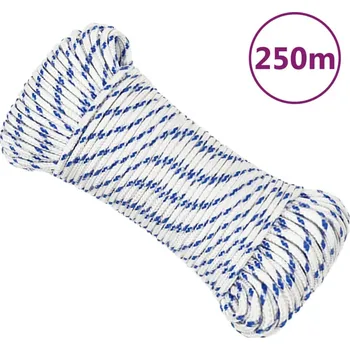 Lano Lodní lano bílé 5 mm 250 m polypropylen IM_152282