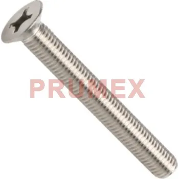 Šroub Šroub zápustný phillips DIN 965 M6x60 nerez A2