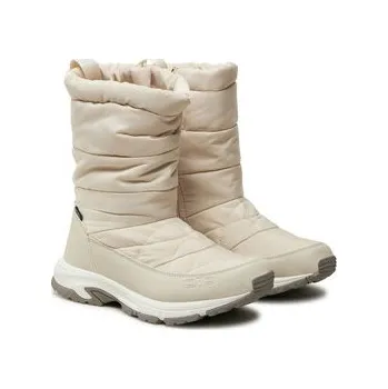 Dívčí obuv Sněhule CMP Yakka Wmn Snow Boot Wp 3Q79846EO Écru 39
