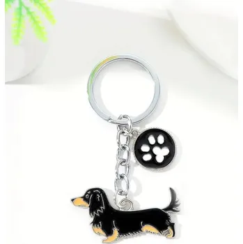 Přívěsek na klíče s jezevčíkem