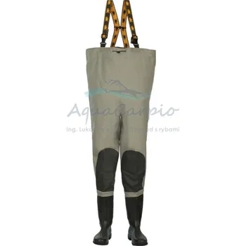 Prsačky Prsačky PROS PREMIUM světlá oliva/tmavá oliva (zesílená kolena) 47