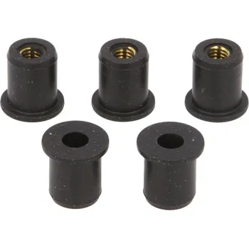 Nářadí na motocykly TOURMAX prvovýroba - Japonsko M6 gumová průchodka (5ks) do plexi nebo kapotáže WEN-006