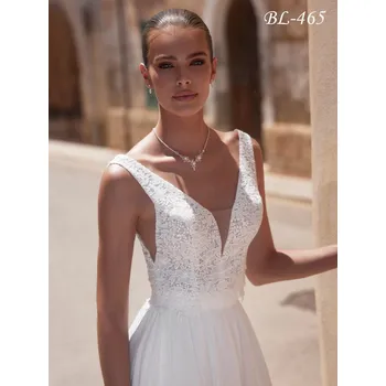 Bolerko Luxusní krajkový svatební top - ivory: BL-465 Vybraná velikost: M