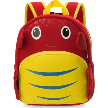 Dětský batoh Nepromokavý dětský batoh unikátní vzory červená - žlutá ROSE 5902734907820