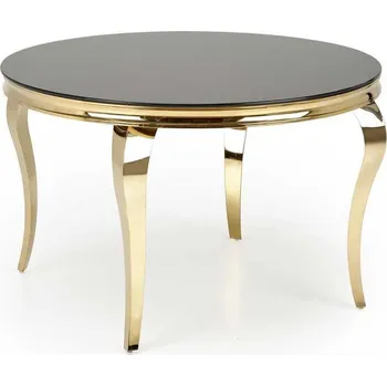 Jídelní stůl Jídelní stůl Regia II, černá / zlatá