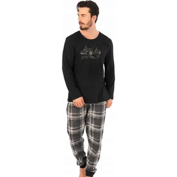 Pánské pyžamo Pyžamo pro muže Ferrari 1P1228 černá s
