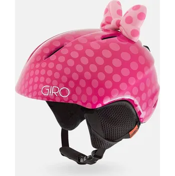 GIRO Launch Plus Pink Bow Polka Dots 24/25 - XS (48,5-52 cm)