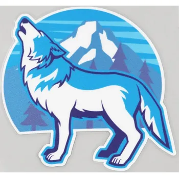 samolepka Samolepka s vlkem