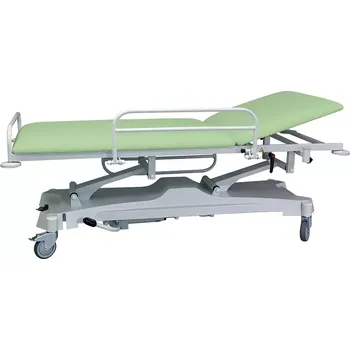 Zahradní lehátko VL - A2 - H + PBS lehátko včetně postranic, koženka HOLY Z 2 - koženka zelinkavá