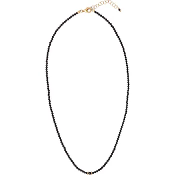 Náhrdelník Alisia Korálkový náhrdelník z černého spinelu AL1628-Oro-Spinello + 2 měsíce na vrácení zboží