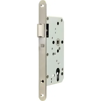 Stavebniny Richter Czech Zadlabací střelkový zámek s blokací střelky a panikovou funkcí „D“, pro kování klika/klika. RICHTER EN.304.BS.PA.KL.72.55.20.PL