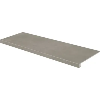 Dlažba RAKO Extra DCFVF721, schodovka, hnědošedá, matná, reliéfní, 30 x 120 x 1 cm