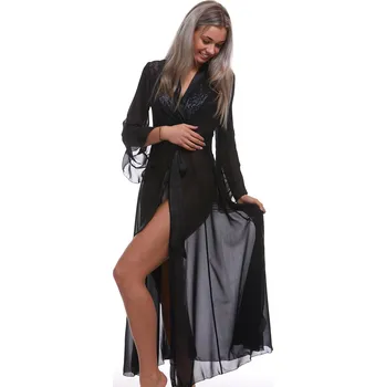 Dámský župan Župan dámský luxusní 1E8301 černá s