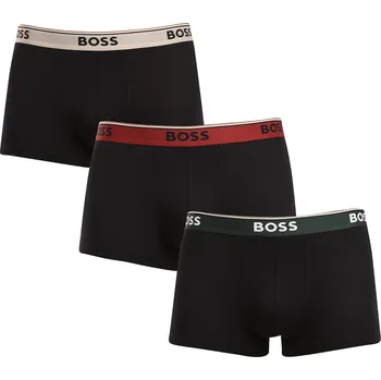Boxerky 3PACK pánské boxerky BOSS černé (50517827 968) M Možnost vrácení zboží ZDARMA do 120 dnů!