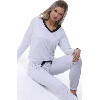 Dámské pyžamo Pyžamo comfort pro ženy či dívky 1B1264 šedá xl