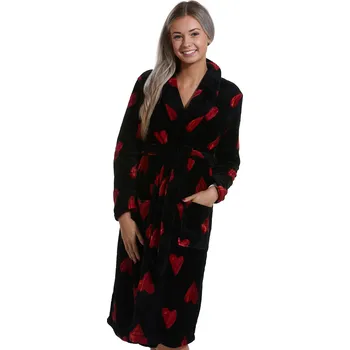 Dámský župan 1Z1221 černá L