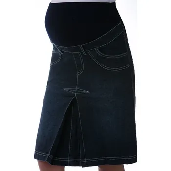 Dámská sukně Sukně pro těhotné riflová 1S0194 modrá s