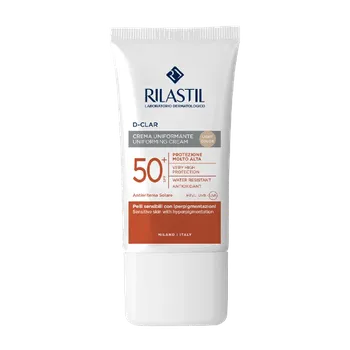 Přípravek na opalování RILASTIL D-Clar tónující krém light SPF50+ 40ml
