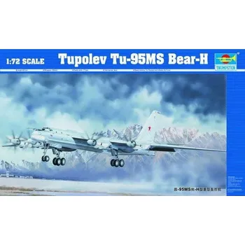 Plastikový model Tupolev Tu-95MS Bear H - Trumpeter 01601