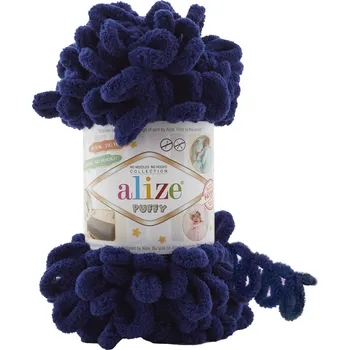 Galanterie Alize Puffy 058 - tmavomodrá