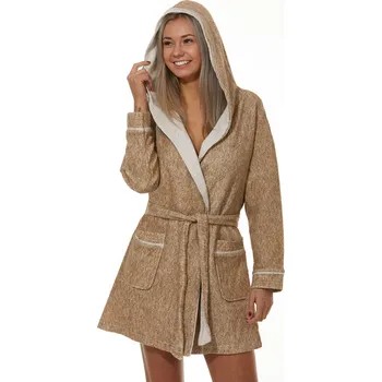 Dámský župan Dámský župan komfort 1w0484 béžová l