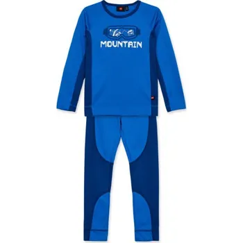 Set dětského termoprádla Dětský funkční komplet Lego Wear ARIS 800 - modrá 140