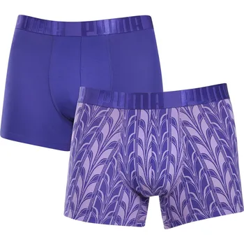 Pánské spodní prádlo 2PACK pánské boxerky Puma fialové (701228130 003) XXL 701228130 003 Možnost vrácení zboží ZDARMA do 120 dnů!