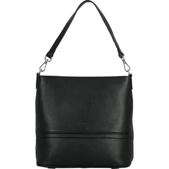 Kabelka Luxusní dámská kožená kabelka Katana Evdokie, černá