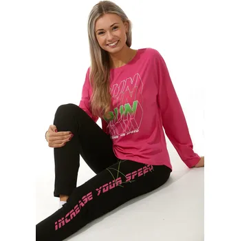 Dámské pyžamo Pyžamo dámské Ping RUN 1B1345 růžová xl