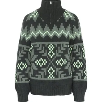 Dámský svetr Dámský svetr Kari Traa AMELIA - tmavě zelená XS