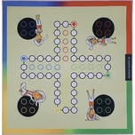 Ayyildiz Dětský kusový koberec 100x100 cm Aladinovo Člověče nezlob se s figurkami Rozměry koberců: 100x100