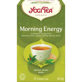 Čaj Čaj Ranní energie 17 sáčků 35,7 g BIO YOGI TEA