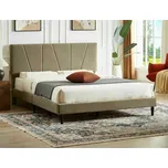 Postel Priscilla Velvet 160 x 200 cm, béžová