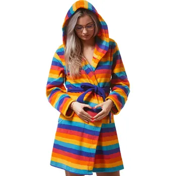 Dámské pyžamo Župan do porodnice 1Z1093 vzorovaná m