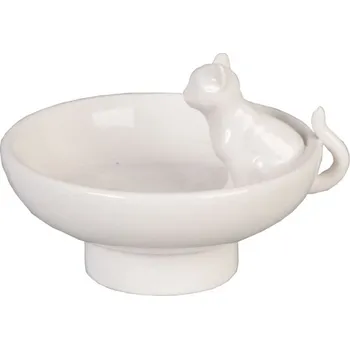 Šperkovnice Miska s kočičkou – 8x6 cm