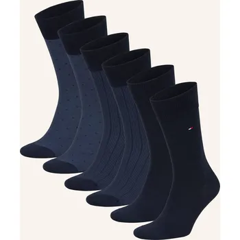 Tommy Hilfiger Pánské Ponožky, 6 Párů V Dárkovém Balení, 001...