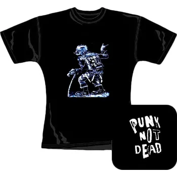 Dámské tričko dámské triko Punk s not dead - pensioner II