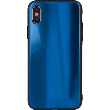 Pouzdro na mobilní telefon Nexeri Pouzdro Xiaomi Redmi Note 10 5G / Redmi Note 10T 5G / Poco M3 Pro Glass Case Rainbow blue