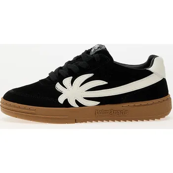Pánské tenisky Tenisky Palm Angels Kids Palm Beach University Leather Black White EUR 35