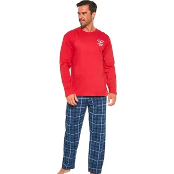 Pánské pyžamo Pyžamo pro muže luxusní - Cornette 1E8404 červená s