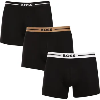 Boxerky 3PACK pánské boxerky BOSS černé (50517834 981) XL Možnost vrácení zboží ZDARMA do 120 dnů!
