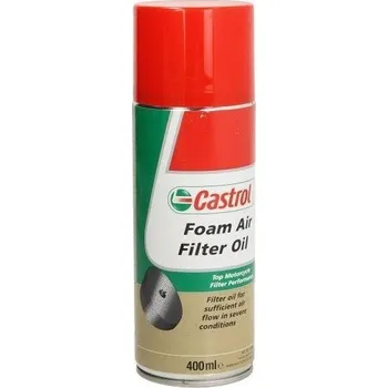 Čistič palivové soustavy Castrol Foam Air Filter Oil Spray 0,4L