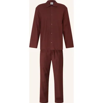 Pánské oblečení Calvin Klein Pánské Pyžamo Z Flanelu, tmavě červená /...